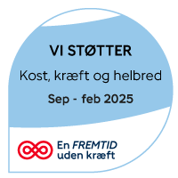 Vi støtter Kræftens Bekæmpelse 2025