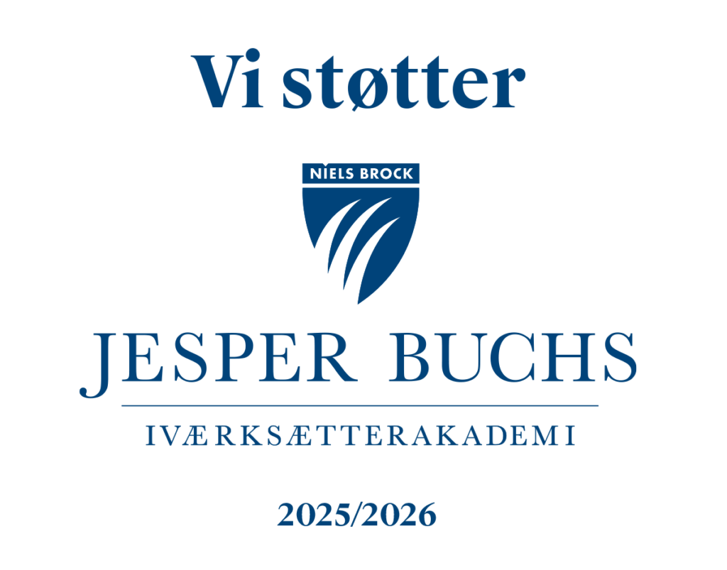 Vi støtter Jesper Buchs Iværksætterakademi
